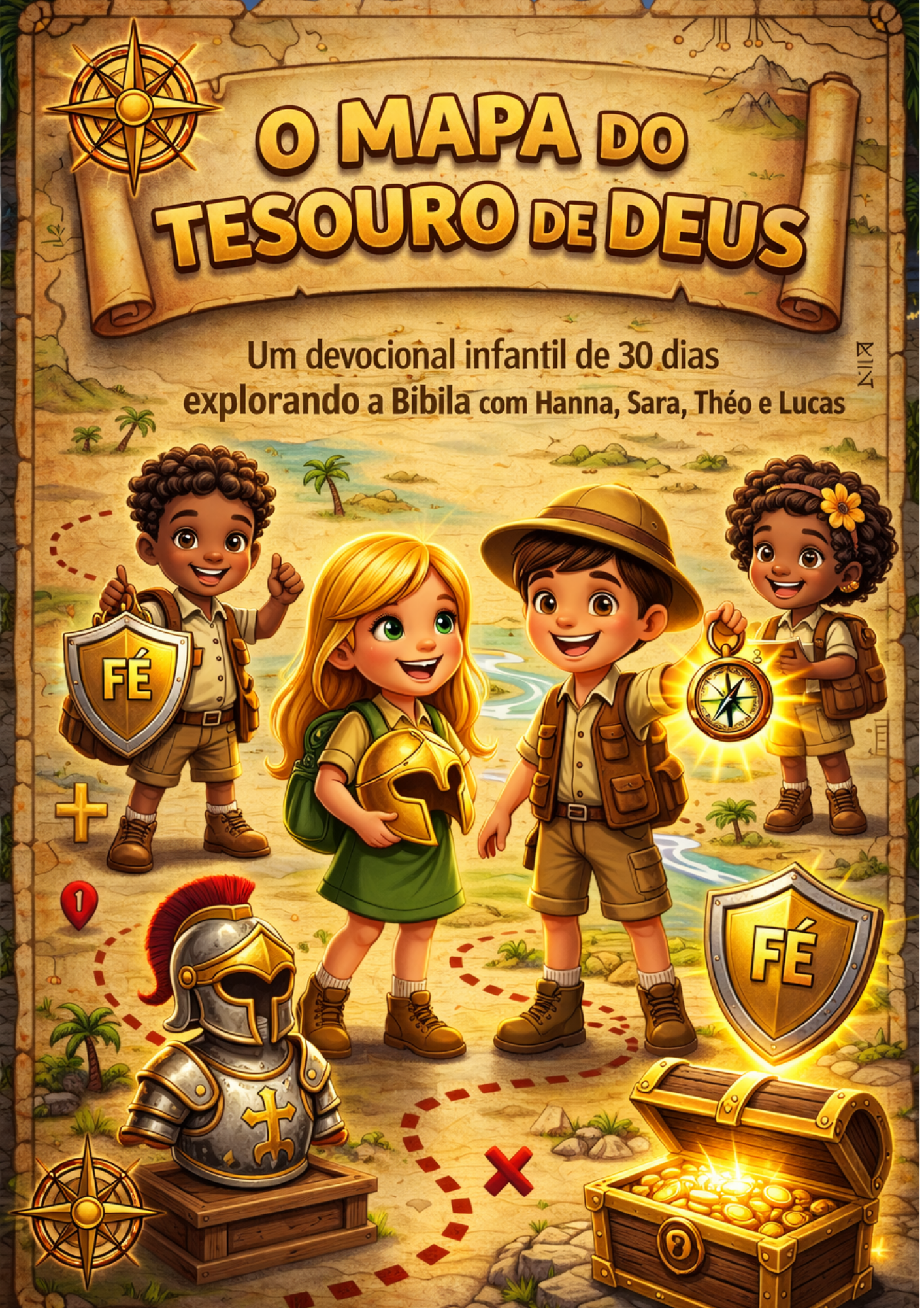 Capa do Devocional O Mapa do Tesouro de Deus